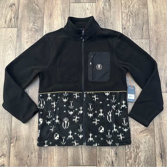 Roark Other - Mens Roark Zip Up Soft Fleece Jacket Sweater Men’s Size M black